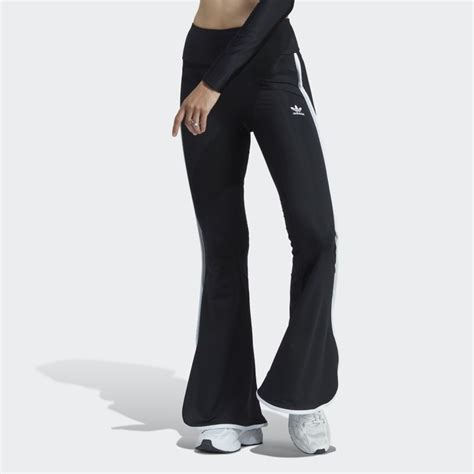 adidas retroglanz hose damen|Adidas flared leggings.